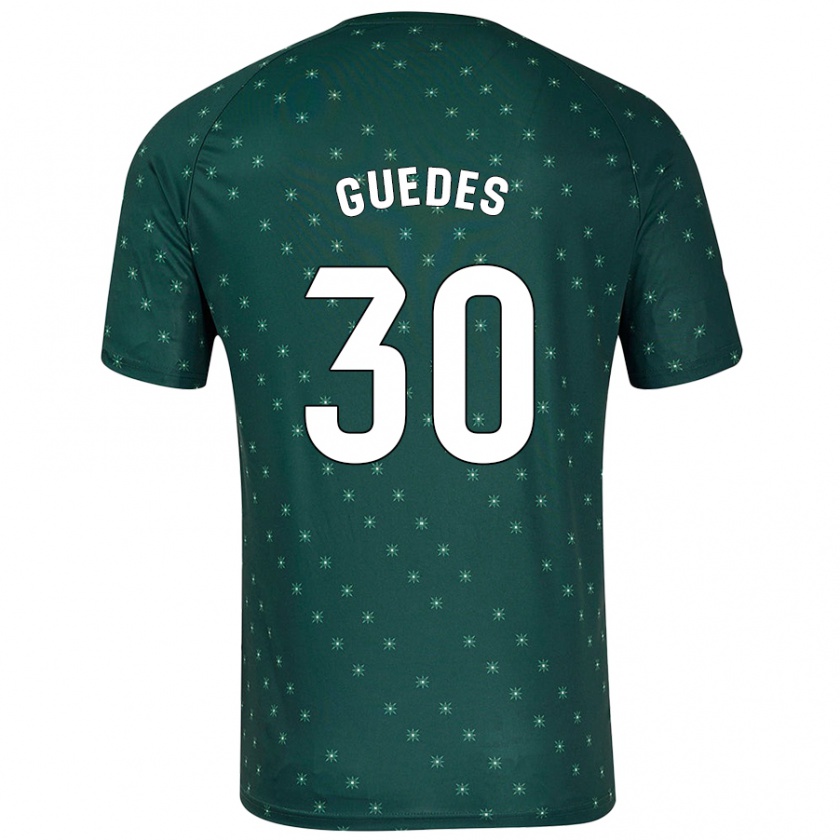 Kandiny Bambino Maglia Gui Guedes #30 Verde Scuro Kit Gara Away 2024/25 Maglietta