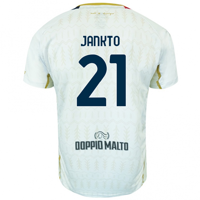 Kandiny Niño Camiseta Jakub Jankto #21 Blanco 2ª Equipación 2024/25 La Camisa