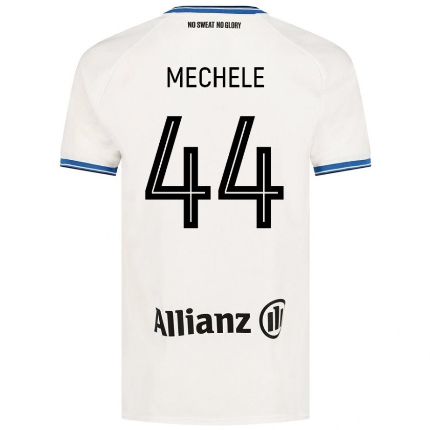 Kandiny Kinder Brandon Mechele #44 Weiß Auswärtstrikot Trikot 2024/25 T-Shirt Österreich