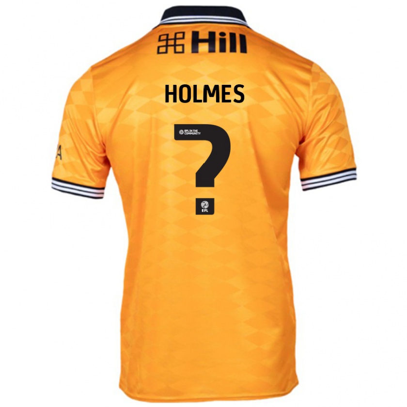 Kandiny Heren Peter Holmes #0 Oranje Thuisshirt Thuistenue 2024/25 T-Shirt België