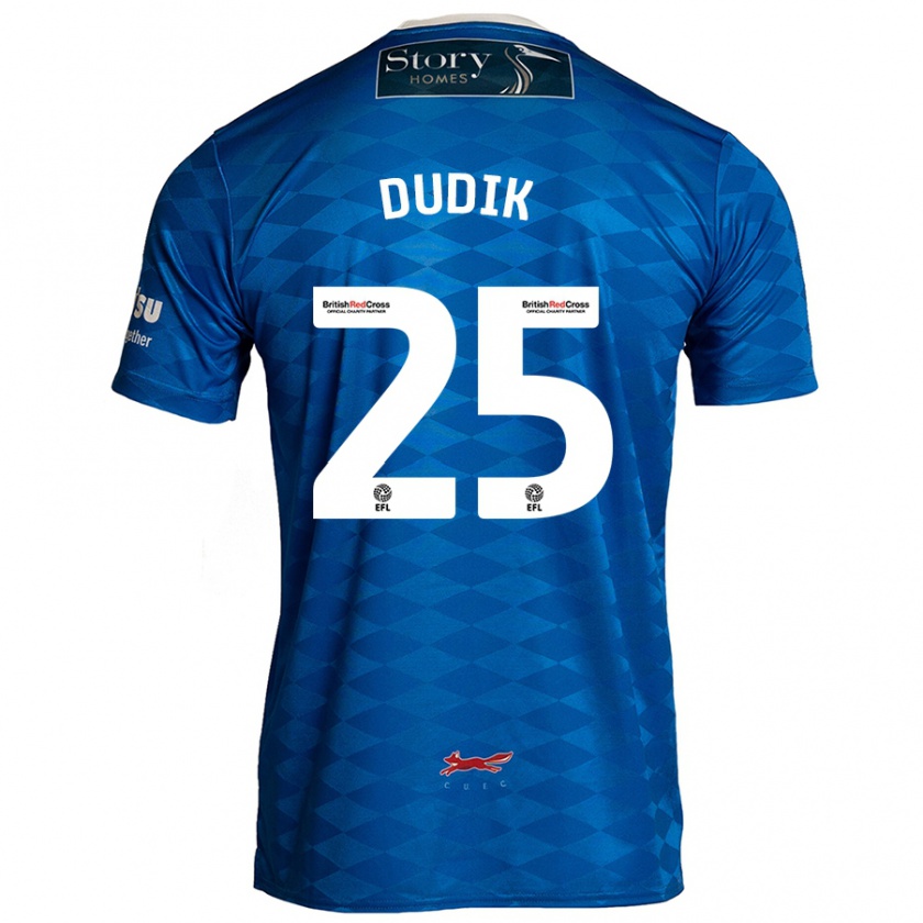 Kandiny Hombre Camiseta Anton Dudik #25 Azul 1ª Equipación 2024/25 La Camisa