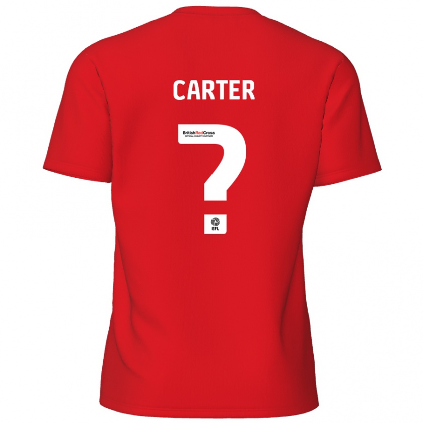 Kandiny Herren Dan Carter #0 Rot Heimtrikot Trikot 2024/25 T-Shirt Österreich