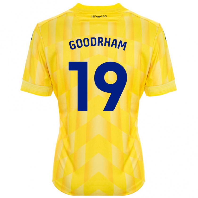 Kandiny Herren Tyler Goodrham #19 Gelb Heimtrikot Trikot 2024/25 T-Shirt Österreich