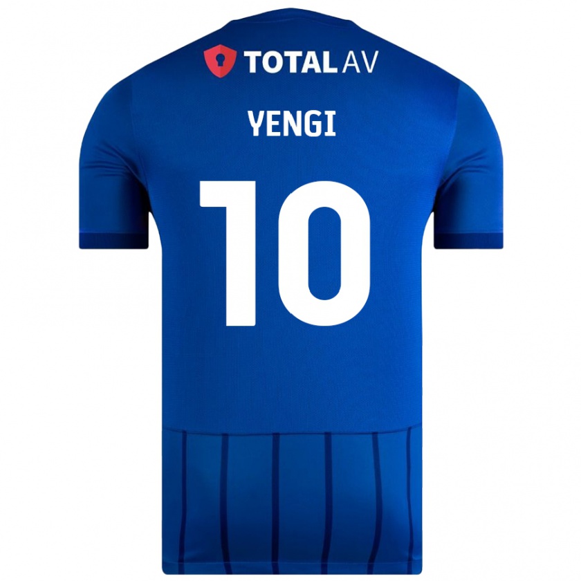 Kandiny Herren Kusini Yengi #10 Blau Heimtrikot Trikot 2024/25 T-Shirt Österreich