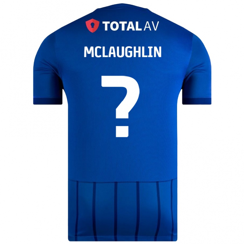 Kandiny Herren Erin Mclaughlin #0 Blau Heimtrikot Trikot 2024/25 T-Shirt Österreich