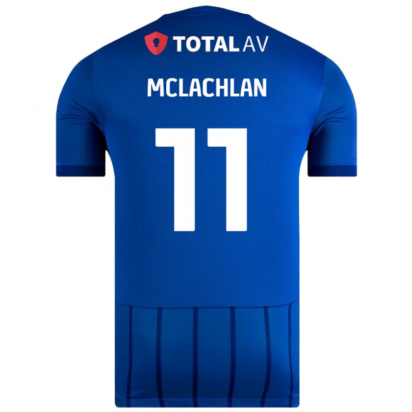 Kandiny Herren Daisy Mclachlan #11 Blau Heimtrikot Trikot 2024/25 T-Shirt Österreich