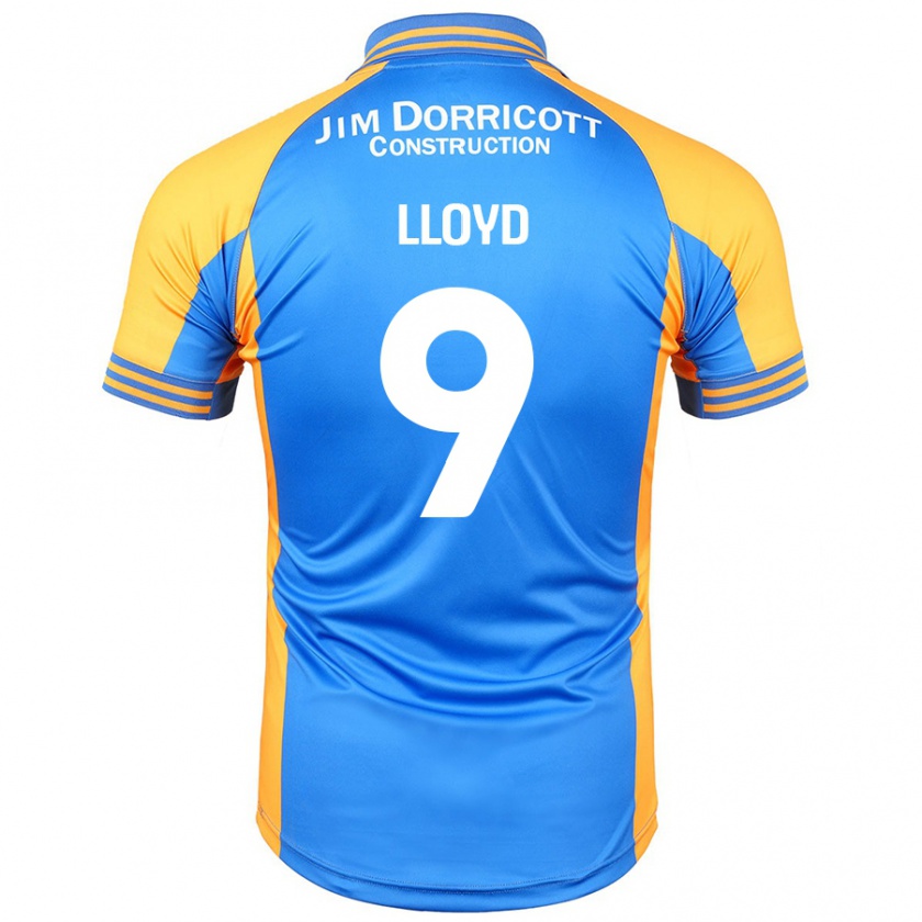 Kandiny Uomo Maglia George Lloyd #9 Blu Ambra Kit Gara Home 2024/25 Maglietta