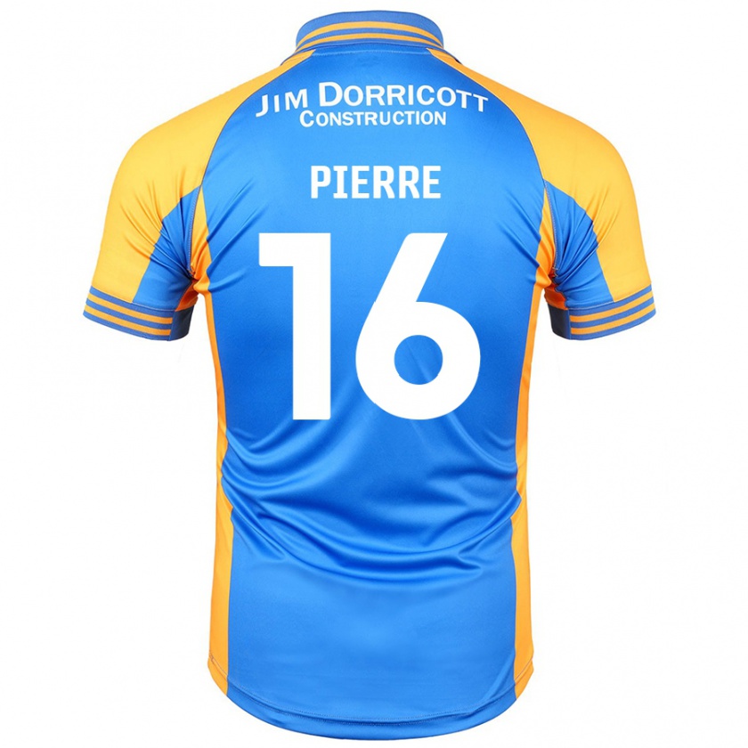 Kandiny Heren Aaron Pierre #16 Blauw Amber Thuisshirt Thuistenue 2024/25 T-Shirt België