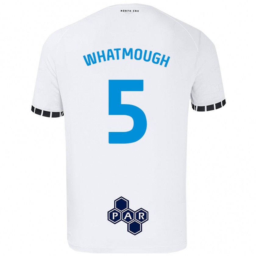 Kandiny Hombre Camiseta Jack Whatmough #5 Blanco 1ª Equipación 2024/25 La Camisa