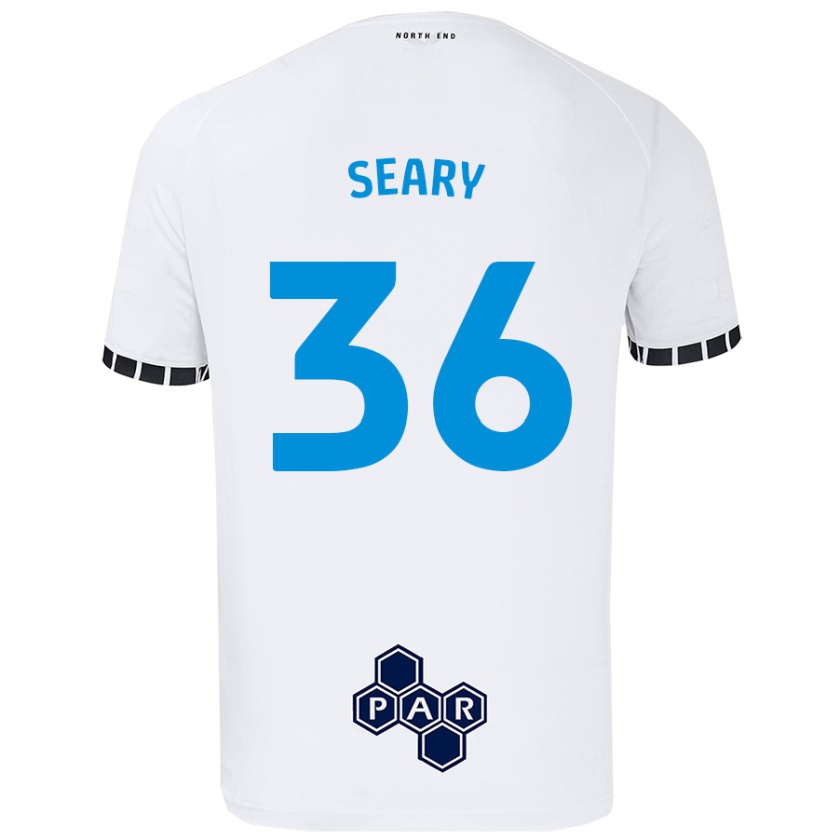 Kandiny Herren Josh Seary #36 Weiß Heimtrikot Trikot 2024/25 T-Shirt Österreich