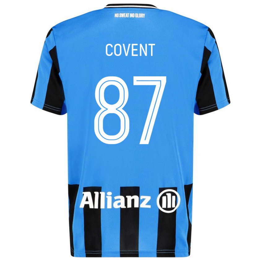 Kandiny Herren Jorijn Covent #87 Himmelblau Schwarz Heimtrikot Trikot 2024/25 T-Shirt Österreich