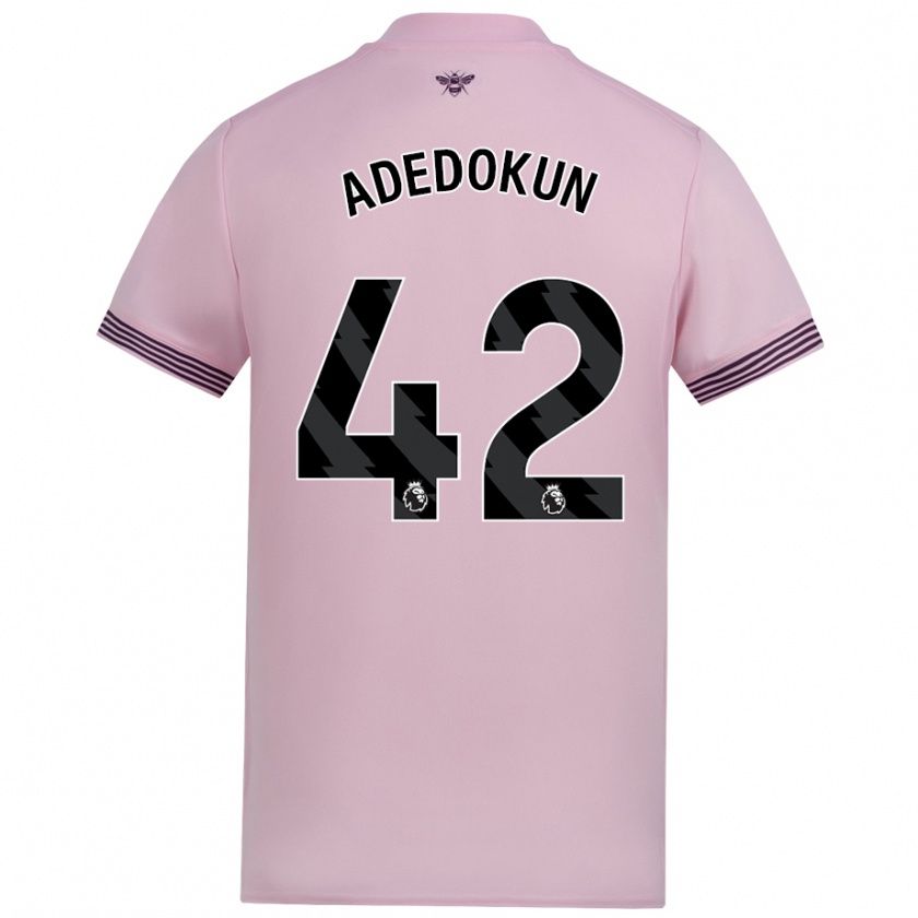 Kandiny Herren Val Adedokun #42 Rosa Auswärtstrikot Trikot 2024/25 T-Shirt Österreich