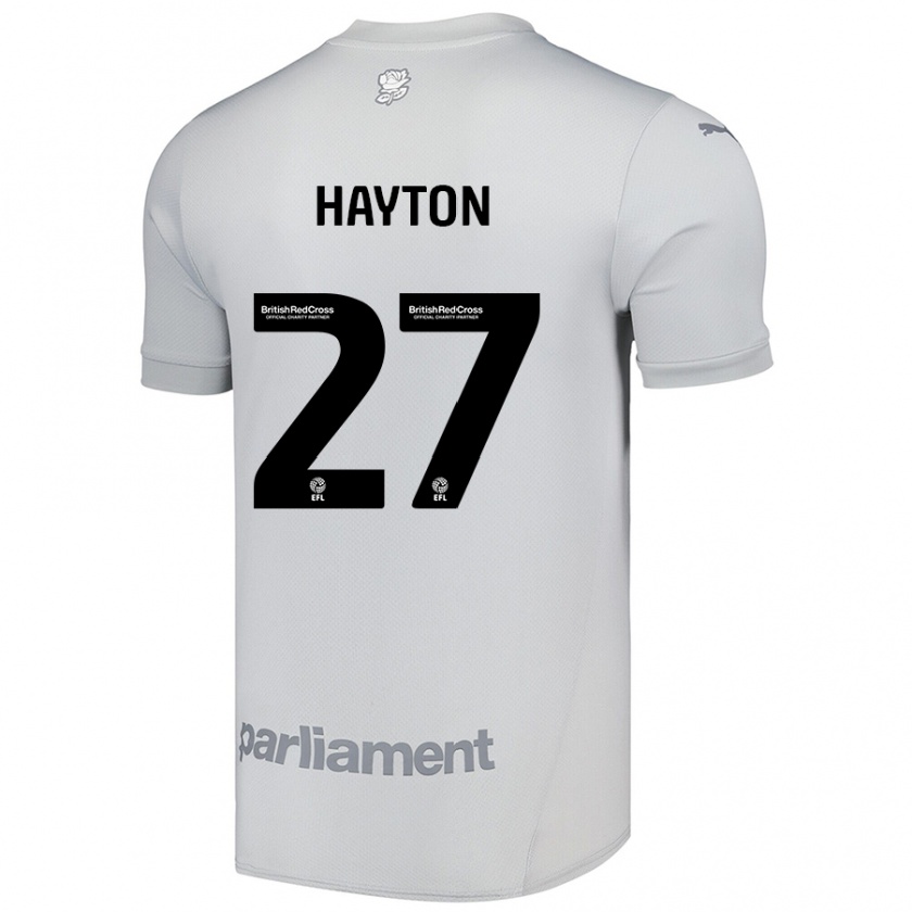 Kandiny Herren Adam Hayton #27 Silbergrau Auswärtstrikot Trikot 2024/25 T-Shirt Österreich