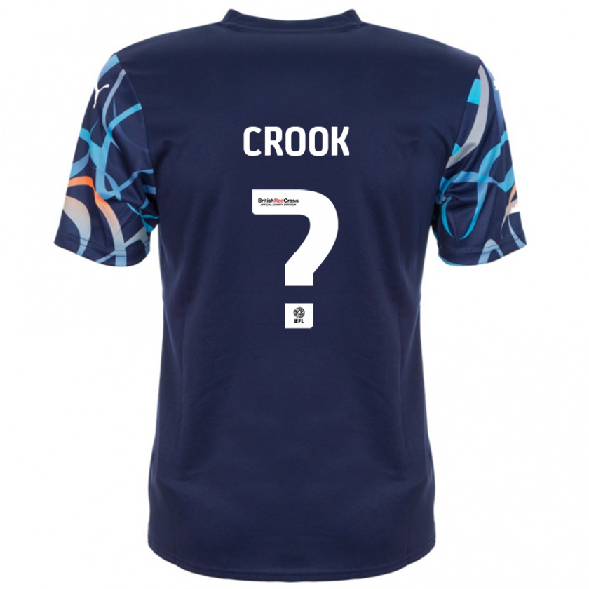 Kandiny Herren Amy Crook #0 Marineblau Auswärtstrikot Trikot 2024/25 T-Shirt Österreich