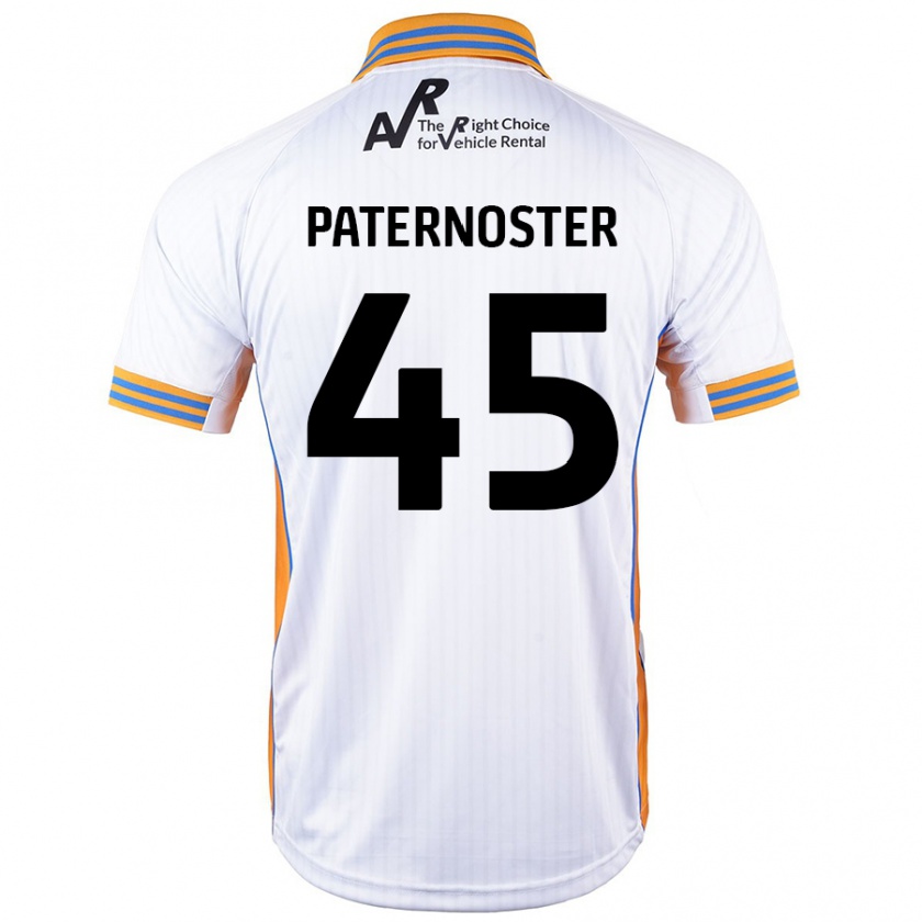 Kandiny Män Vladimir Paternoster #45 Vit Bortatröja Matchtröjor 2024/25 Tröjor T-Tröja