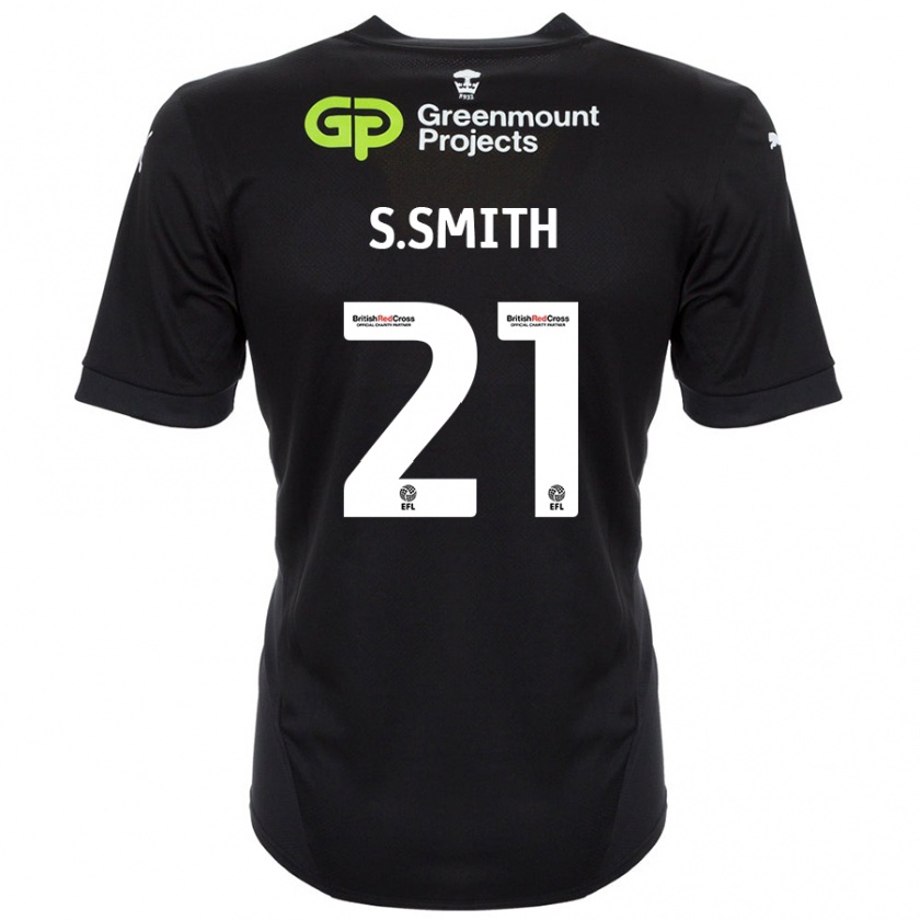 Kandiny Hombre Camiseta Scott Smith #21 Negro 2ª Equipación 2024/25 La Camisa México