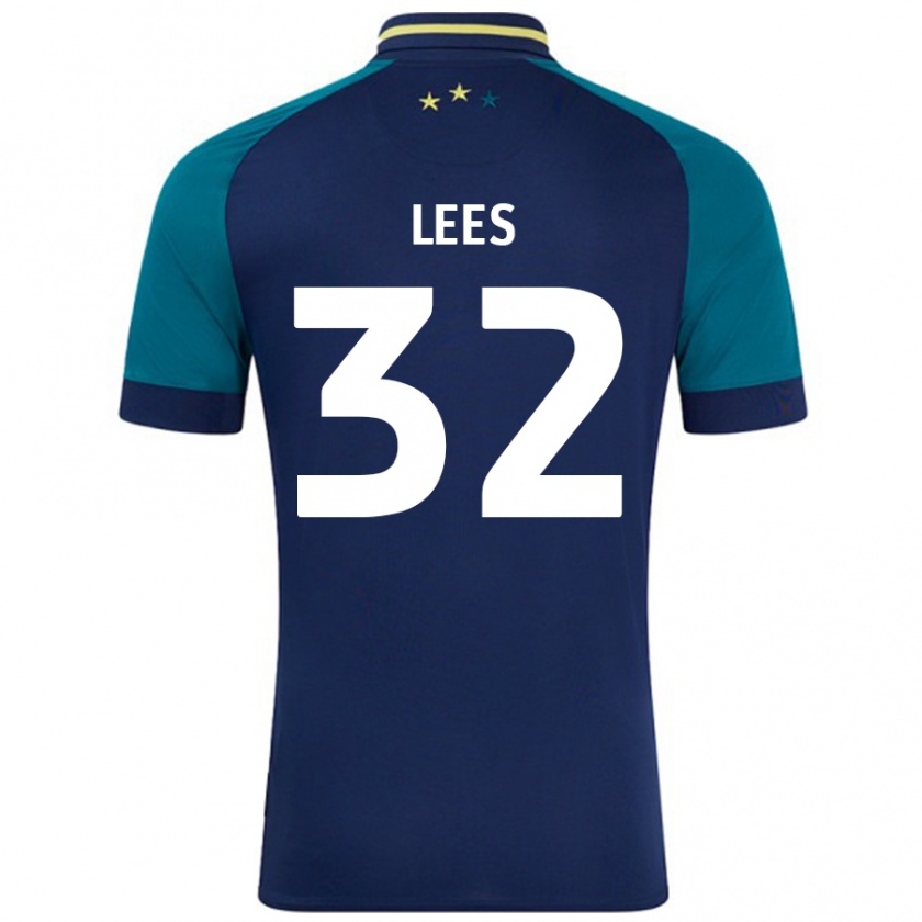 Kandiny Homem Camisola Tom Lees #32 Verde Da Marinha Verde Alternativa 2024/25 Camisa Brasil