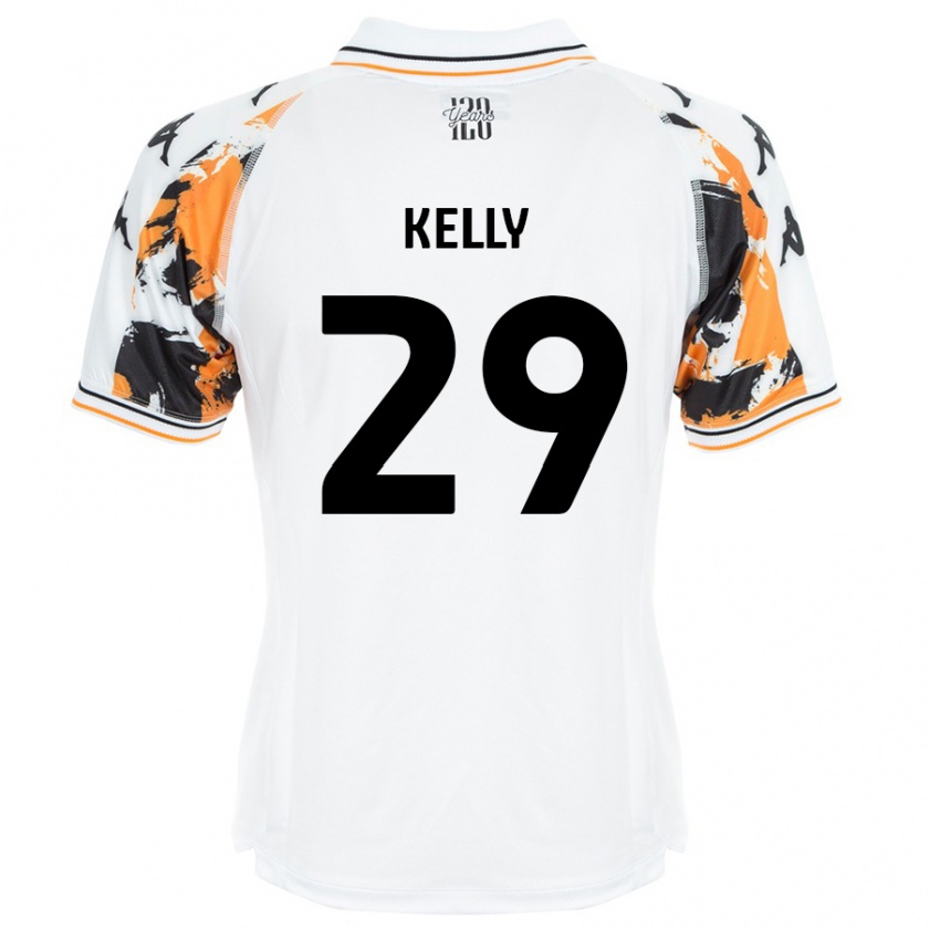 Kandiny Heren Ace Kelly #29 Wit Uitshirt Uittenue 2024/25 T-Shirt België