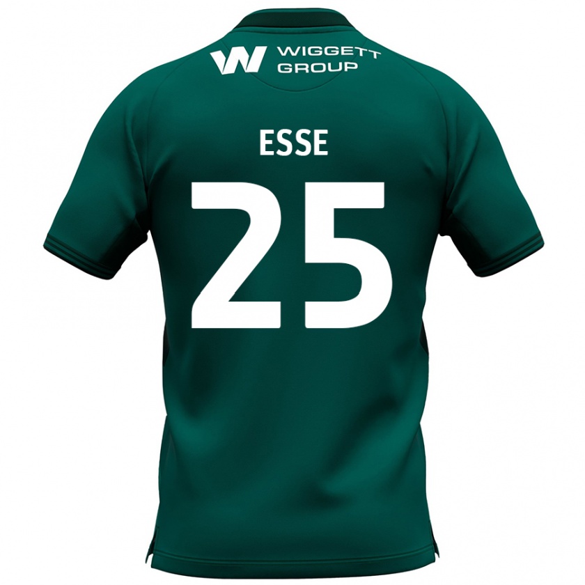 Kandiny Hombre Camiseta Romain Esse #25 Verde 2ª Equipación 2024/25 La Camisa