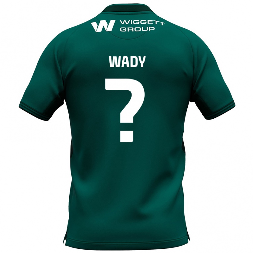 Kandiny Hombre Camiseta Ethan Wady #0 Verde 2ª Equipación 2024/25 La Camisa