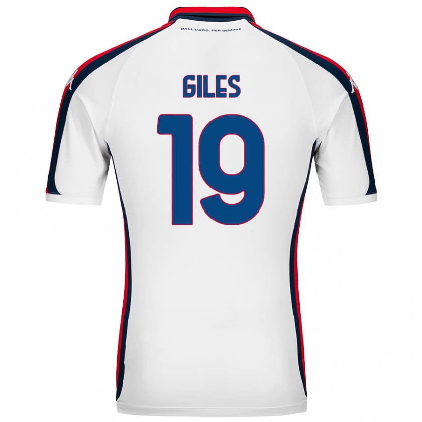 Kandiny Hombre Camiseta Heidi Giles #19 Blanco 2ª Equipación 2024/25 La Camisa México