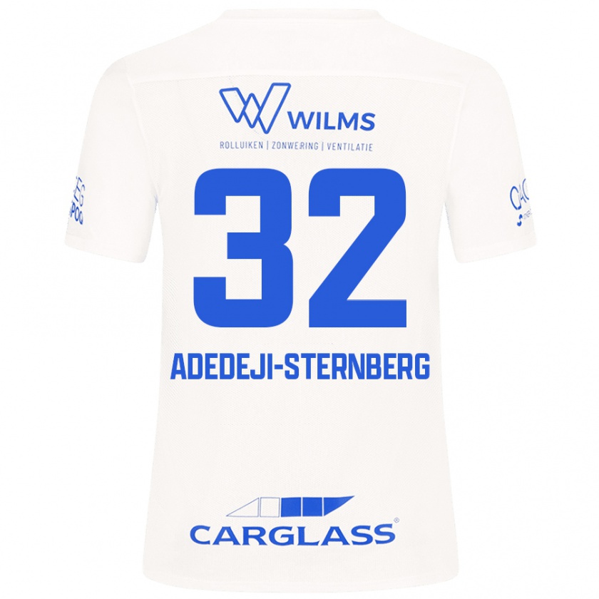 Kandiny Herren Noah Adedeji-Sternberg #32 Weiß Auswärtstrikot Trikot 2024/25 T-Shirt Österreich