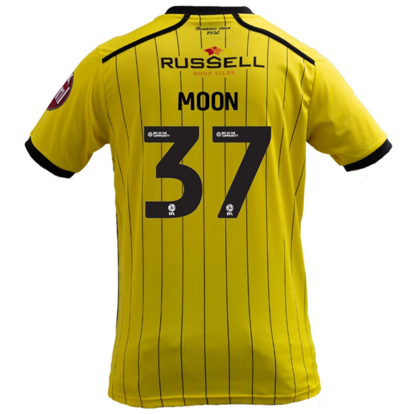 Kandiny Mujer Camiseta Jasper Moon #37 Amarillo 1ª Equipación 2024/25 La Camisa