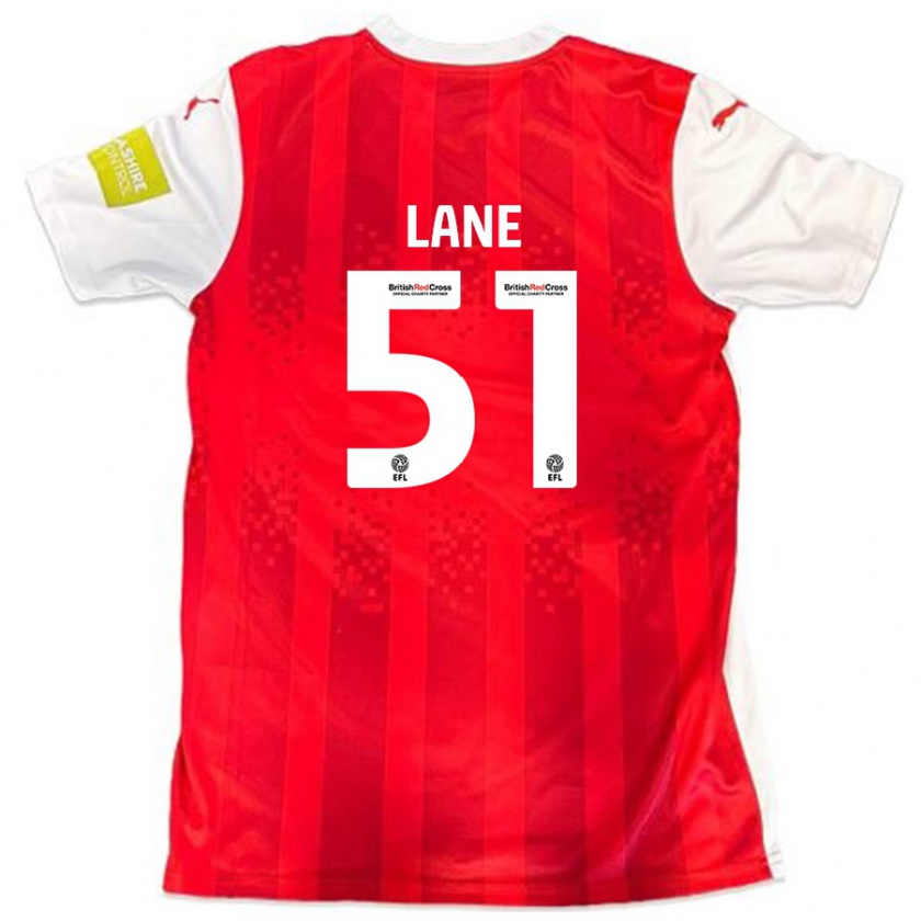 KandinyレディースMikey Lane#51赤 白ホームシャツ2024/25ジャージーユニフォーム