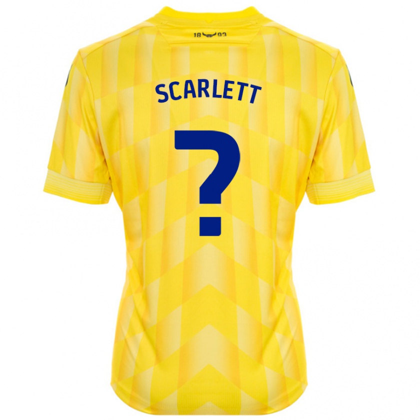 Kandiny Damen Dane Scarlett #0 Gelb Heimtrikot Trikot 2024/25 T-Shirt Österreich