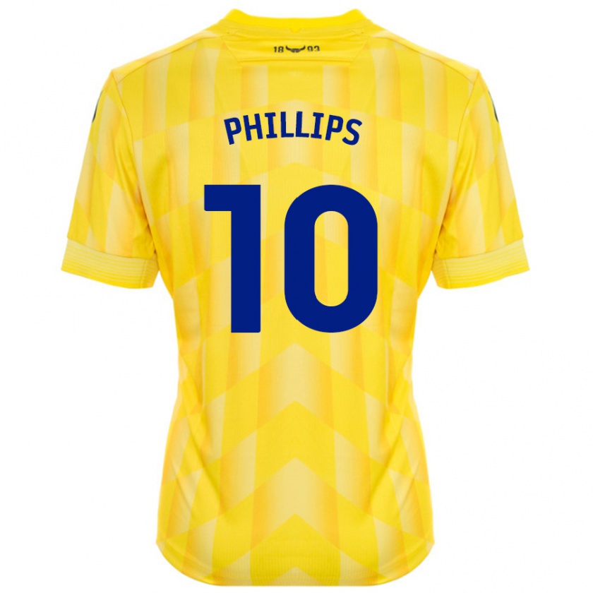 Kandiny Damen Matt Phillips #10 Gelb Heimtrikot Trikot 2024/25 T-Shirt Österreich