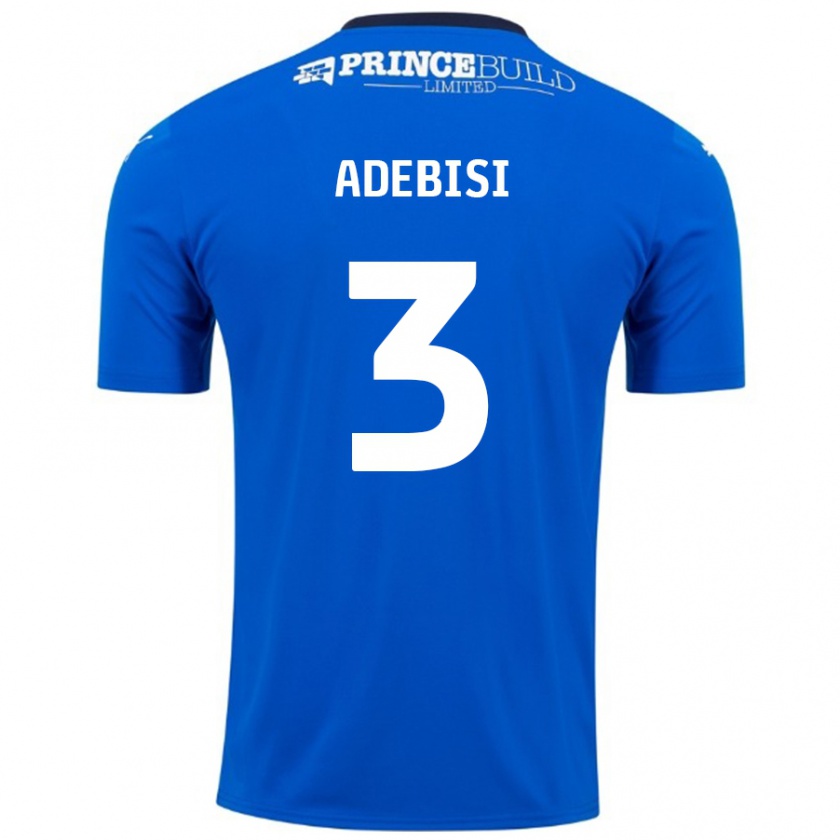 Kandiny Damen Rio Adebisi #3 Blau Weiß Heimtrikot Trikot 2024/25 T-Shirt Österreich