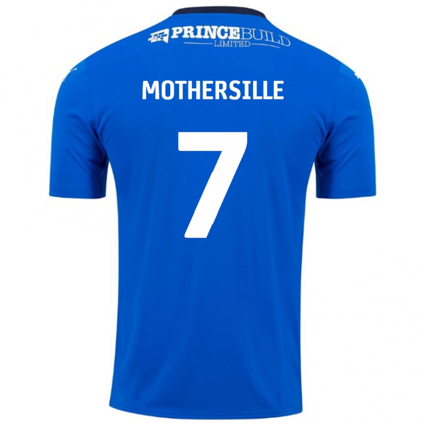 Kandiny Damen Malik Mothersille #7 Blau Weiß Heimtrikot Trikot 2024/25 T-Shirt Österreich