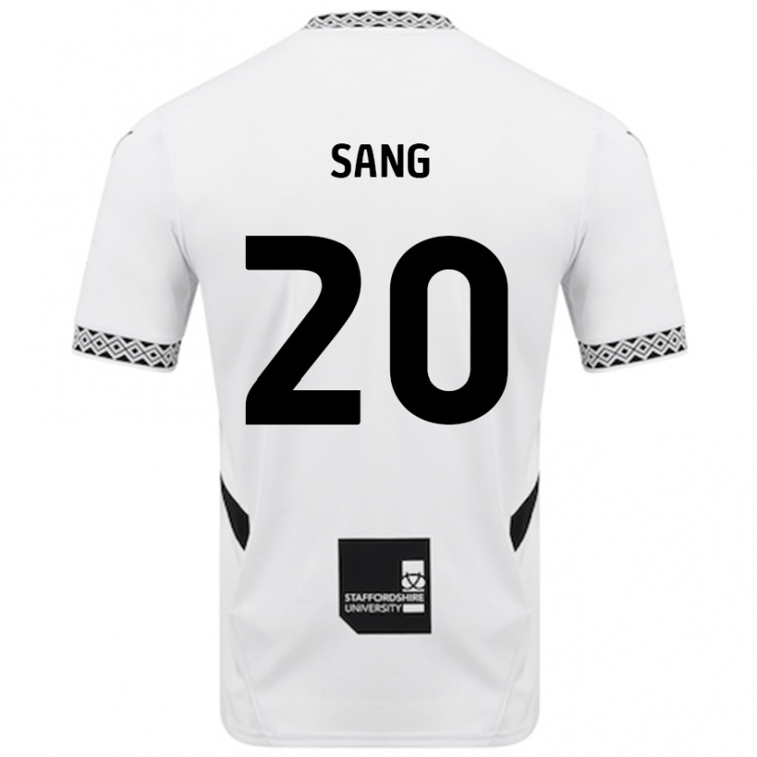 Kandiny Donna Maglia Tom Sang #20 Bianco Kit Gara Home 2024/25 Maglietta