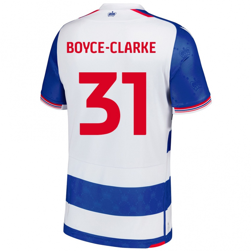 Kandiny Donna Maglia Coniah Boyce-Clarke #31 Blu Bianco Kit Gara Home 2024/25 Maglietta