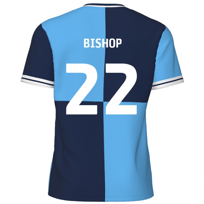 Kandiny Donna Maglia Nathan Bishop #22 Azzurro Blu Scuro Kit Gara Home 2024/25 Maglietta