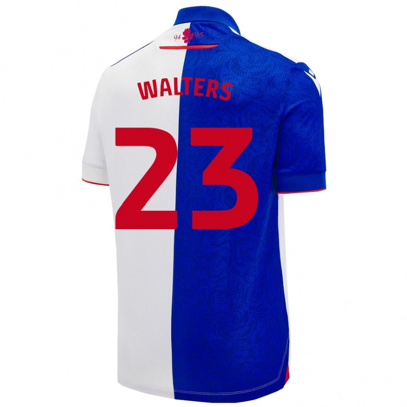 Kandiny Damen Georgia Walters #23 Himmelblau Weiß Heimtrikot Trikot 2024/25 T-Shirt Österreich