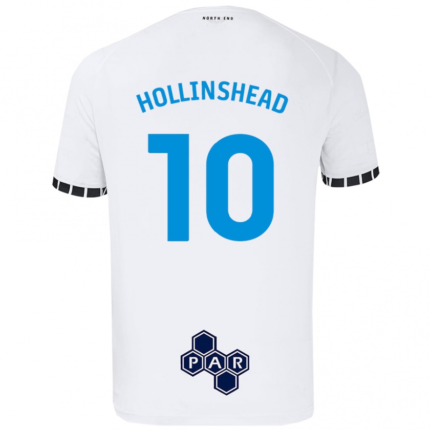 Kandiny Damen Emily Hollinshead #10 Weiß Heimtrikot Trikot 2024/25 T-Shirt Österreich