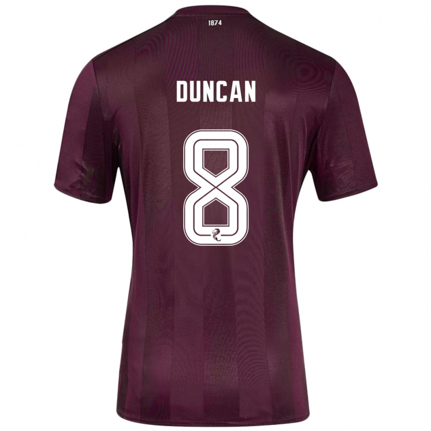 Kandiny Damen Ryan Duncan #8 Burgundrot Heimtrikot Trikot 2024/25 T-Shirt Österreich