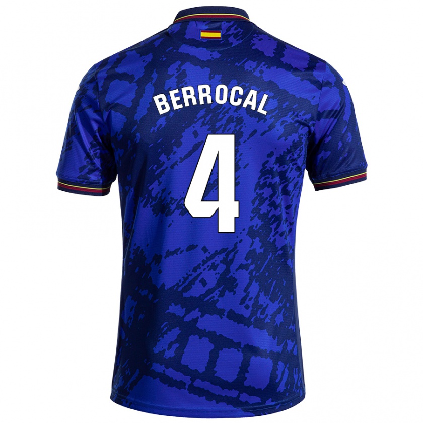 Kandiny Dames Juan Berrocal #4 Donkerder Blauw Thuisshirt Thuistenue 2024/25 T-Shirt België