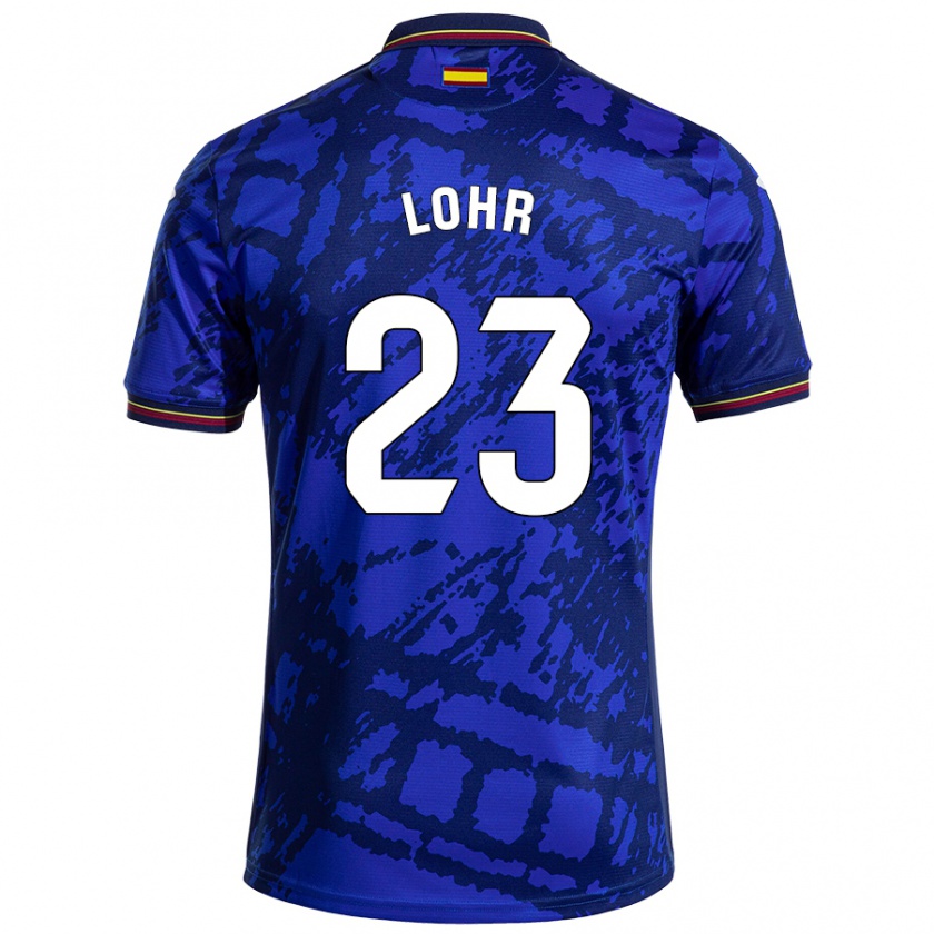 Kandiny Damen Luca Lohr #23 Dunkleres Blau Heimtrikot Trikot 2024/25 T-Shirt Österreich