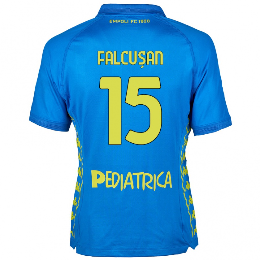 Kandiny Damen Darius Fălcușan #15 Blau Heimtrikot Trikot 2024/25 T-Shirt Österreich