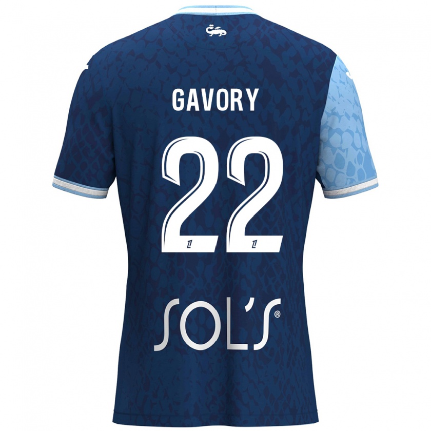 Kandiny Donna Maglia Christy Gavory #22 Azzurro Blu Scuro Kit Gara Home 2024/25 Maglietta