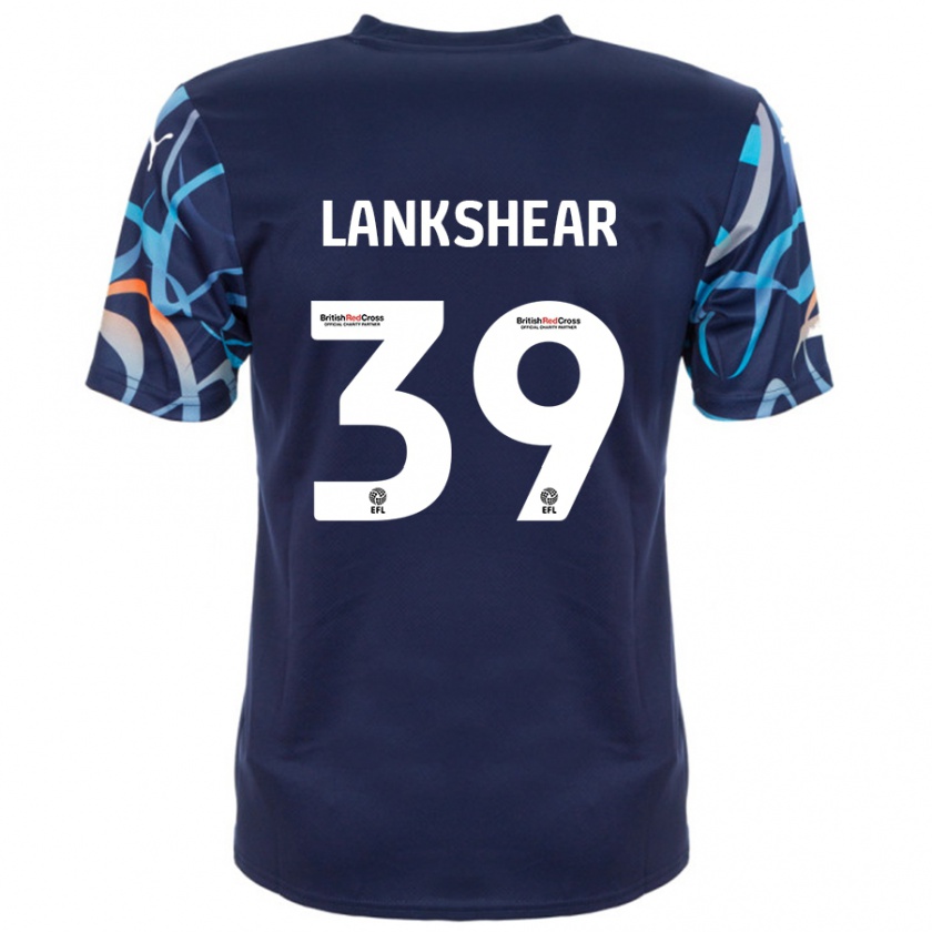 Kandiny Dames Alex Lankshear #39 Marineblauw Uitshirt Uittenue 2024/25 T-Shirt België