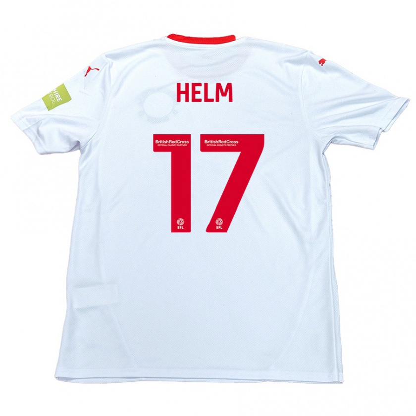 Kandiny Damen Mark Helm #17 Weiß Auswärtstrikot Trikot 2024/25 T-Shirt Österreich