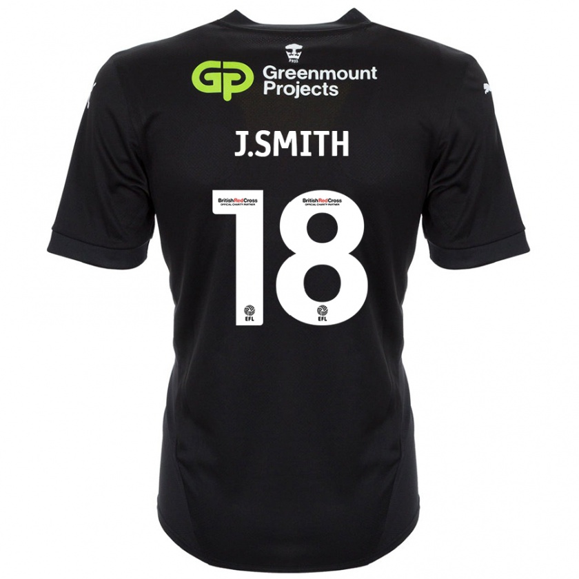 Kandiny Damen Jonny Smith #18 Schwarz Auswärtstrikot Trikot 2024/25 T-Shirt Österreich