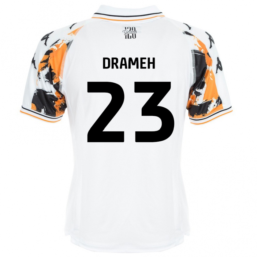 Kandiny Damen Cody Drameh #23 Weiß Auswärtstrikot Trikot 2024/25 T-Shirt Österreich