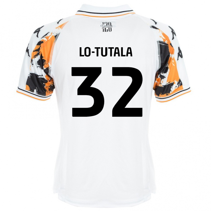 Kandiny Donna Maglia Thimothée Lo-Tutala #32 Bianco Kit Gara Away 2024/25 Maglietta