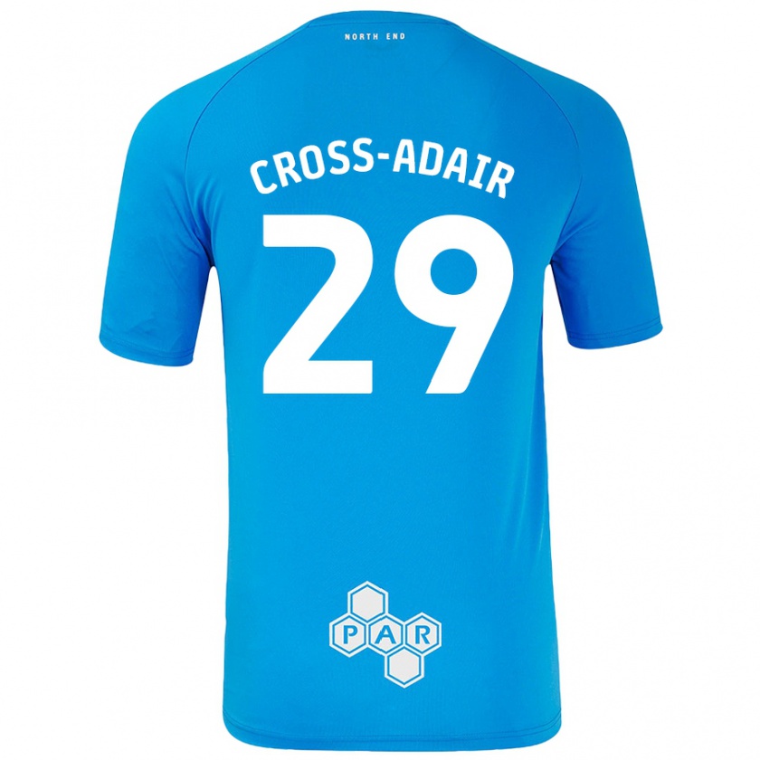 Kandiny Damen Finlay Cross-Adair #29 Himmelblau Auswärtstrikot Trikot 2024/25 T-Shirt Österreich