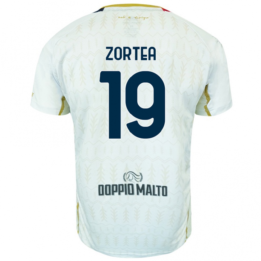 Kandiny Damen Nadir Zortea #19 Weiß Auswärtstrikot Trikot 2024/25 T-Shirt Österreich