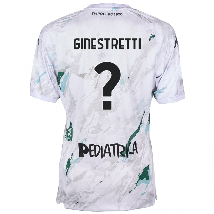 Kandiny Damen Davide Ginestretti #0 Grau Auswärtstrikot Trikot 2024/25 T-Shirt Österreich